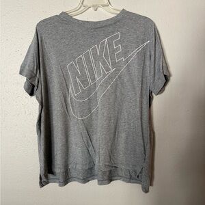 Nike Gray T-Shirt with Logo